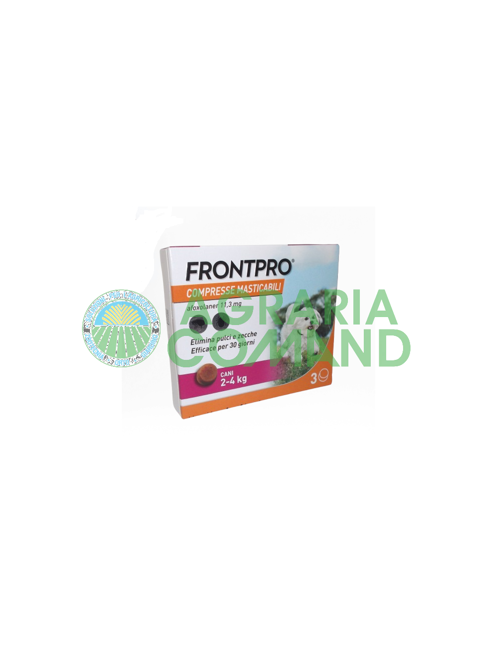 Tabletas para perros Front pro 2-4 kg