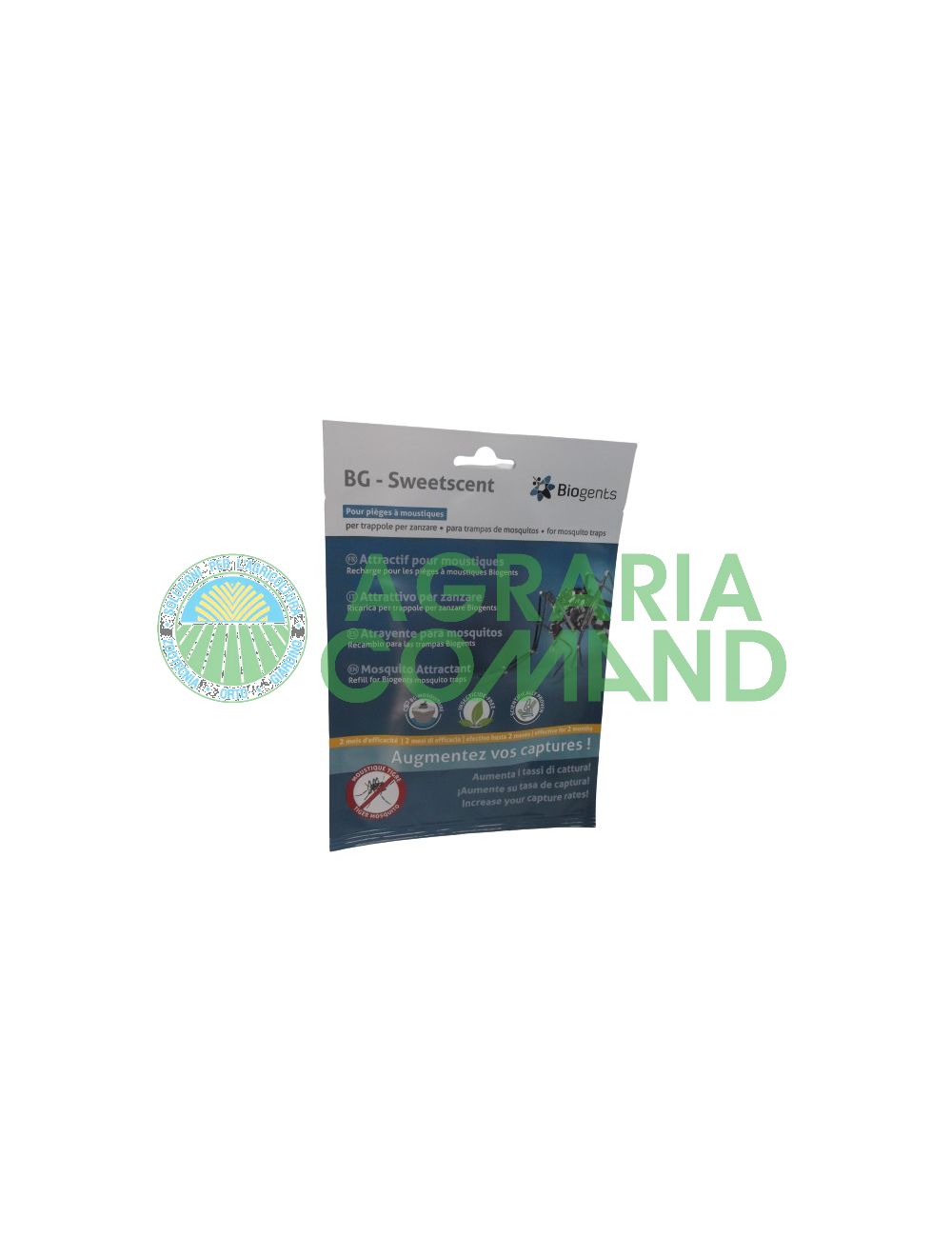 Recambio de atrayente para mosquitos