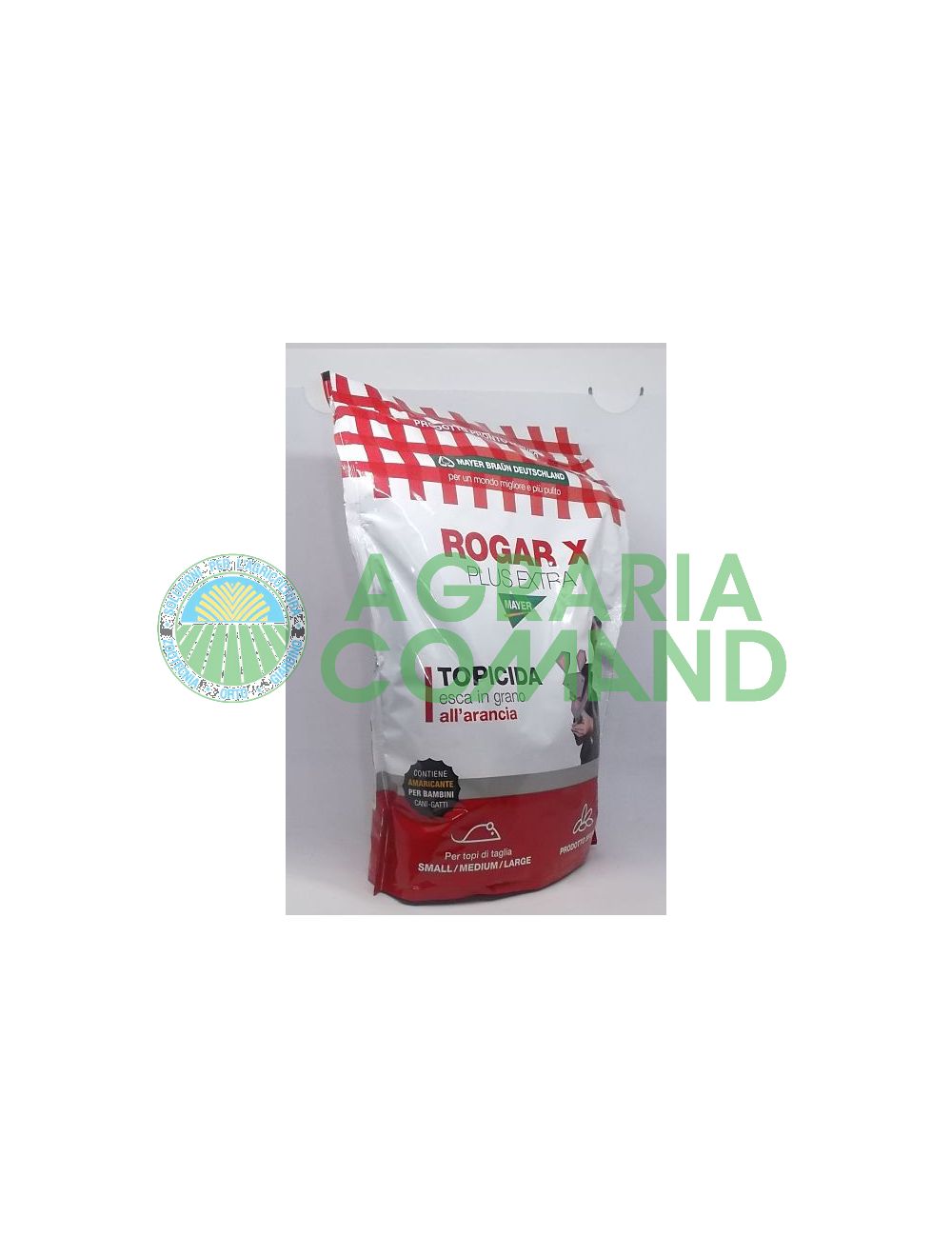 rogar x rodenticida granulado 1500 g