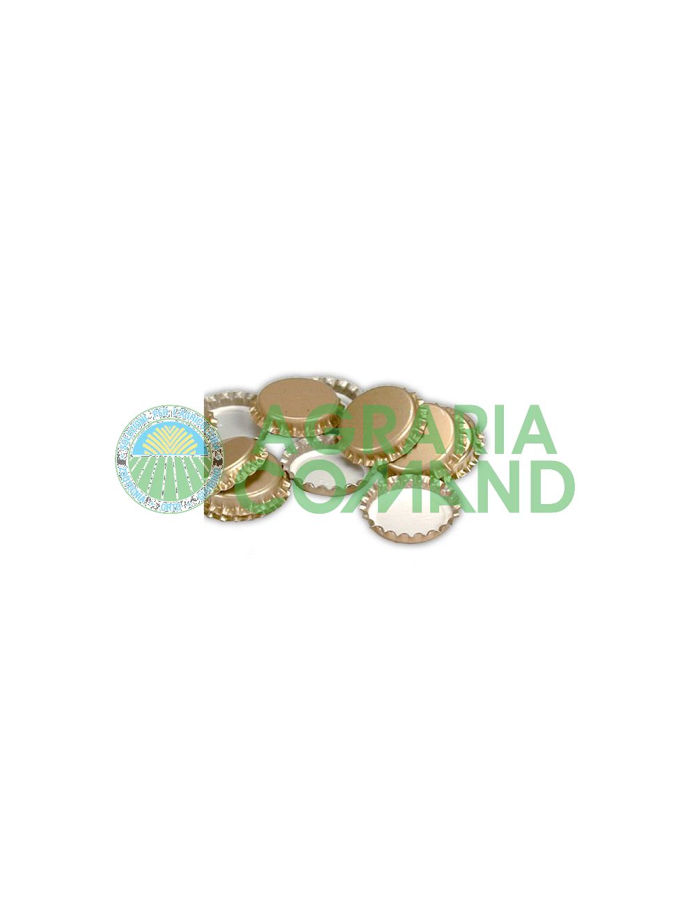 Tapones corona de embotellado