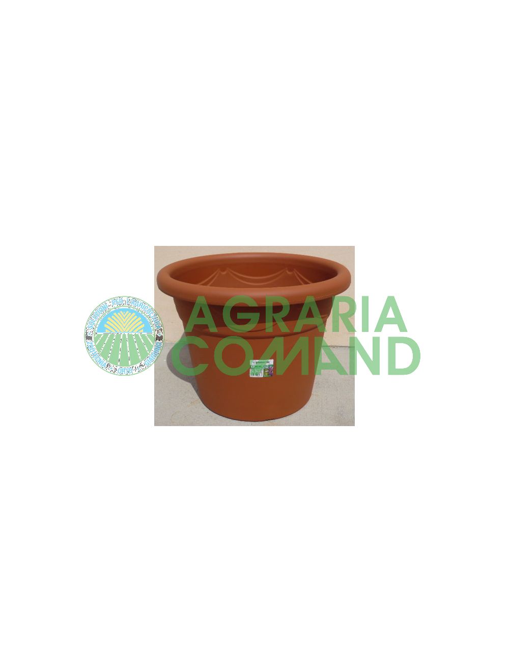 Jarrón Corinto 46 cm terracota
