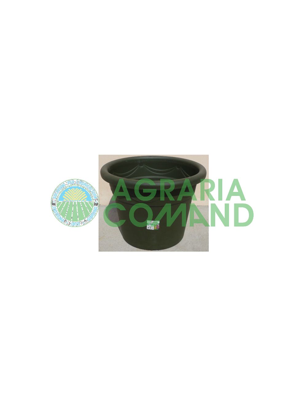 Florero Corinto 46 cm verde