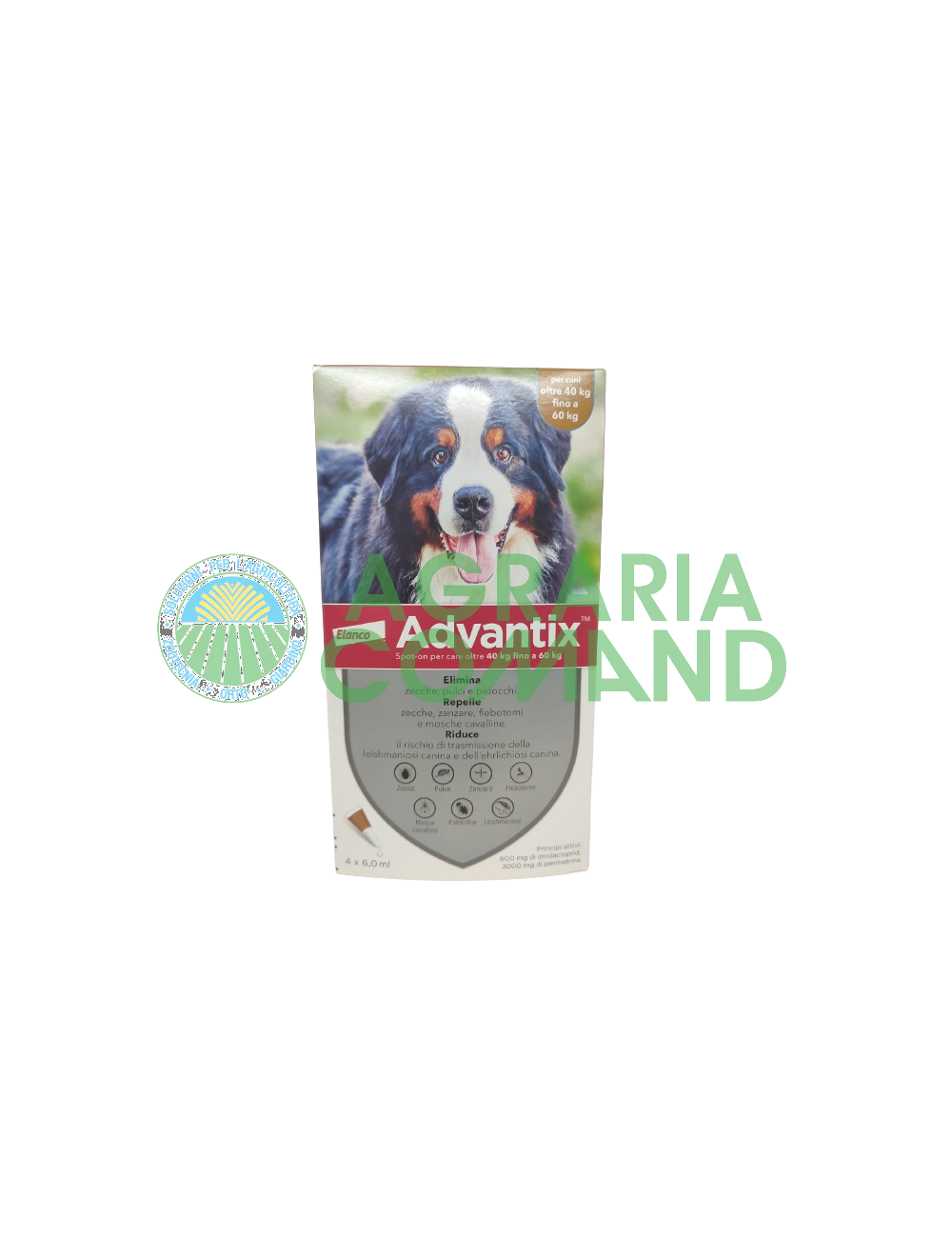 Advantix perro 4 pipetas perros hasta 60 kg