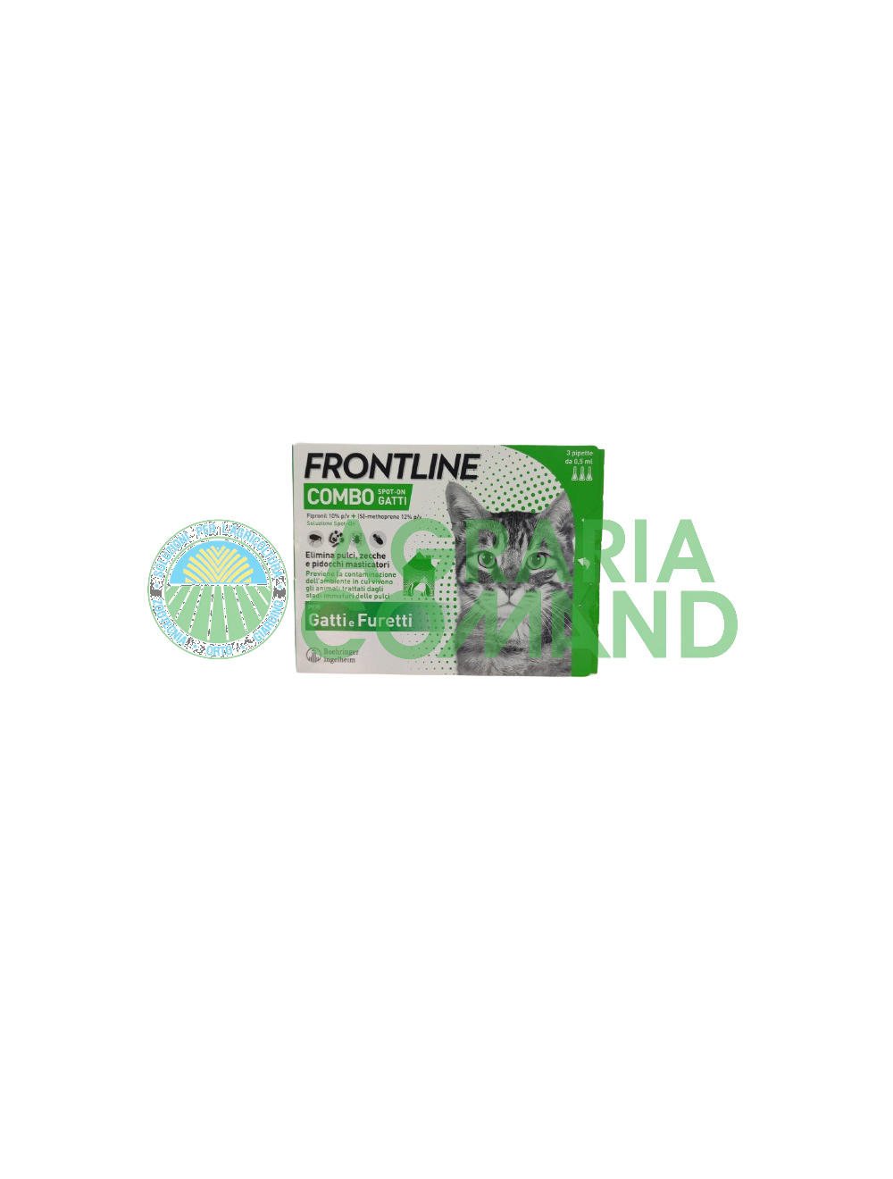 Frontline gato y hurón
