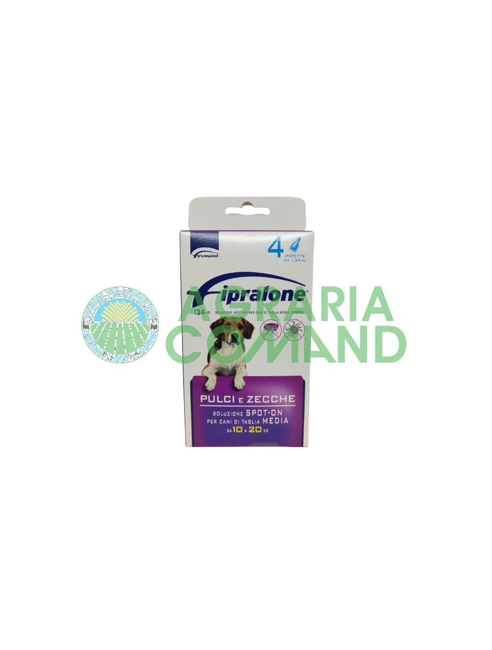 Fipralone formevet 10-20 kg perro