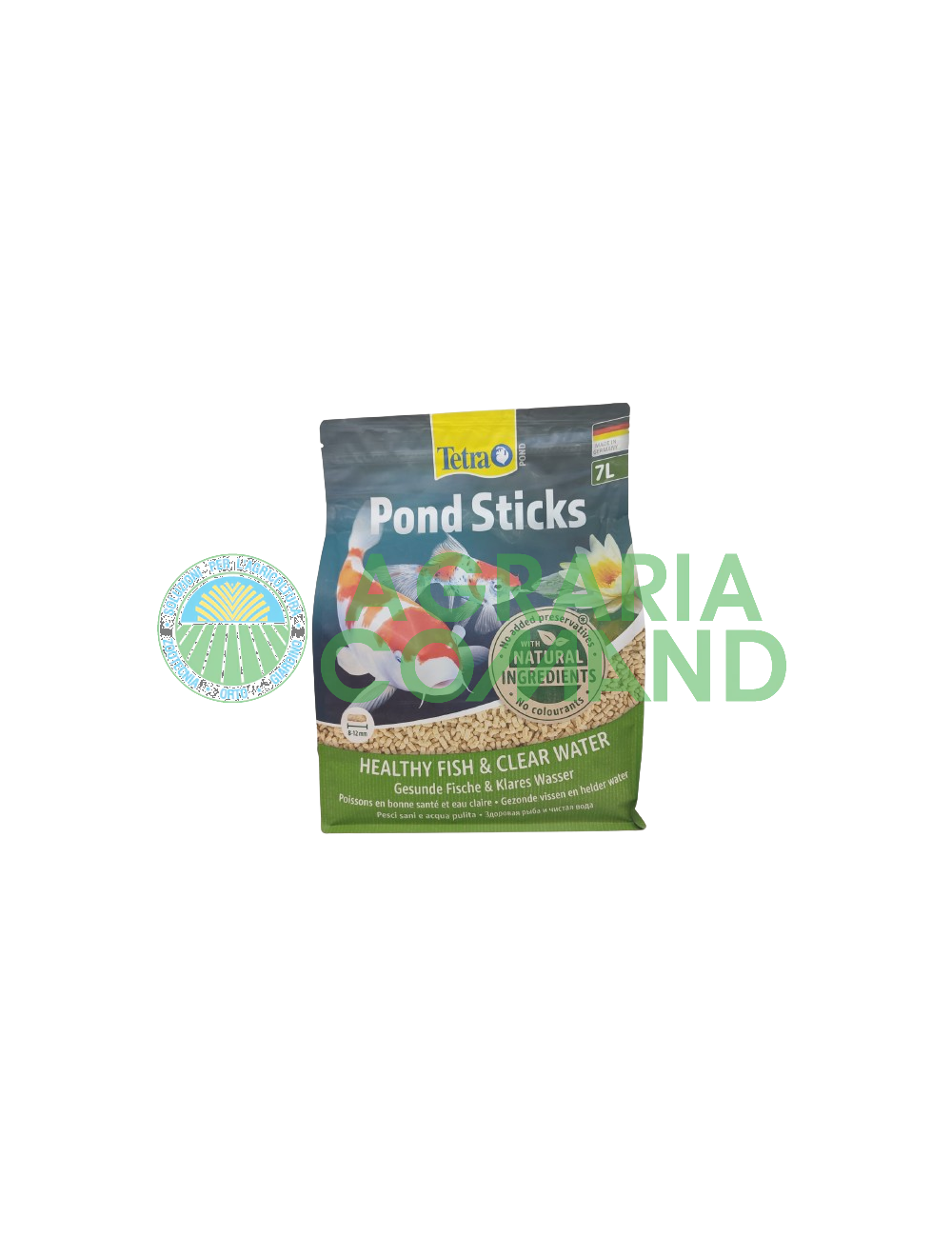 barritas de pienso tetra pond 7 litros
