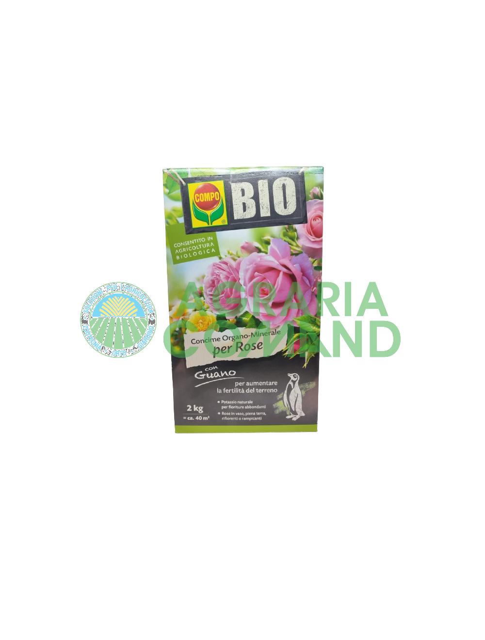 Abono orgánico ROse 2 kg compo