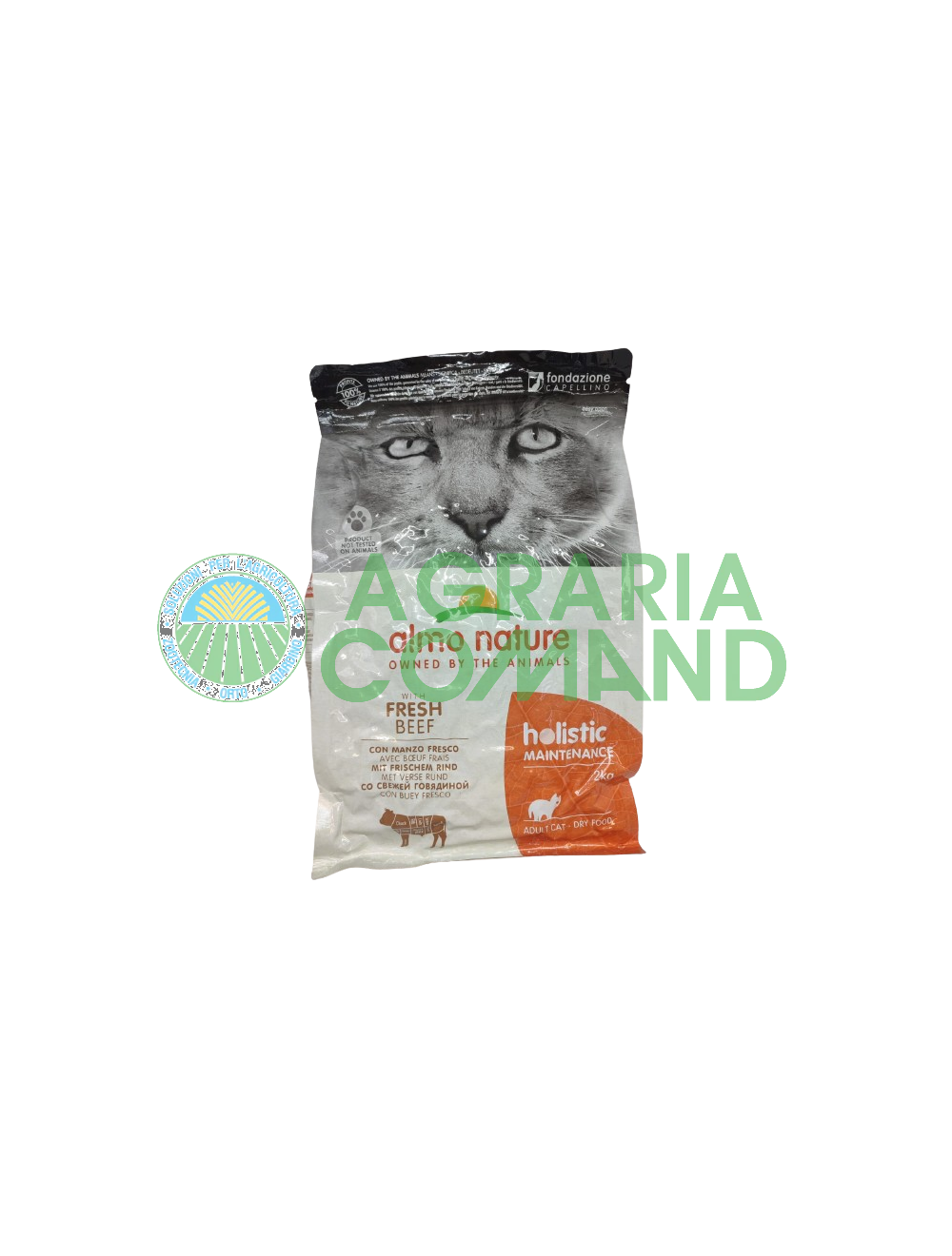 Almo Nature ternera fresca para gatos 2 kg