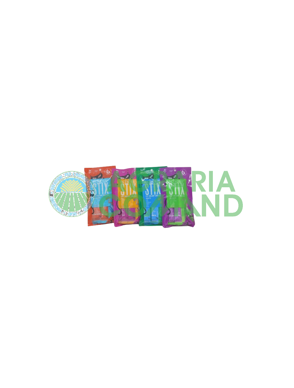 Schesir STIX CAT cremoso 6 piezas